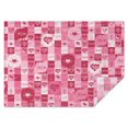 thumbnail image 1 of Nappe d'Amour Rose Saint-Valentin, Nappe Résistante aux Plis en Polyester, Nappe Réutilisable Imperméable pour Cuisine Pique-Nique Fête (Rectangulaire, 60x84 Pouces), 1 of 5