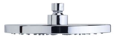 Miseno MNOSH425EFB 1.8 GPM Single Function Rain Shower Head - Black