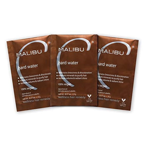 Malibu C Hard Water Wellness Hair Remedy, 3 Count