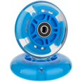 thumbnail image 4 of AOWISH 2-Pack Light Up Scooter Rear Wheels 80mm Flash Flashing Inline Skates Replacement Wheel with Bearings ABEC 9 for Adjustable 3-Wheel Kick Scooters (Blue), 4 of 4