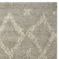 thumbnail image 6 of SAFAVIEH Arizona Quinn Geometric Shag Area Rug, Grey/Ivory, 8' x 10', 6 of 7