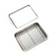 thumbnail image 1 of Bandeja para galletas con rejilla de alambre Bandeja para horno multifuncional Bandeja para hornear galletas Bandeja para hornear para Grande, 1 of 9