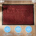 thumbnail image 4 of Tapete De Entrada Antideslizante Welcome Para Puerta rojo, 4 of 6
