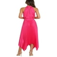 thumbnail image 4 of Fashionable Sleeveless Midi Dress for Women in Solid Color, 4 of 5