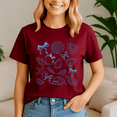 thumbnail image 4 of Seashell Coastal Coquette Starfish Ocean Beach Summer Vibes Shirt,Preppy Summer Vibes ,Summer Beach Tshirt,Girls Trip,Summer Tee,Summer Vibes, 4 of 5