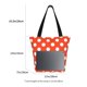 thumbnail image 3 of Easygdp Orange And White Polka Dot1 Bolso de Hombro para Mujer, Bolso Bandolera y Cartera de Mano Elegante para Uso Diario, 3 of 6