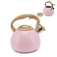 thumbnail image 4 of 3L Tea Kettle, Stainless Steel Household Whistling Tea Kettle Water Kettle Tea House Accessories, Hook -Handed Pot Cover Induction Cooker Gas Furnace Boosted Kettle For Kitchen, Restaurant, 4 of 8