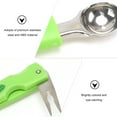 thumbnail image 5 of Soimiss 1Pc Portable Watermelon Spoon for Home Use with Premium Stainless Steel and ABS, 5 of 6