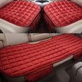 thumbnail image 1 of DYNWAVECA Universal Cover Cushion Front Rear Seat Cover Set, Car Breathable Seat Cover, Red, 1 of 10