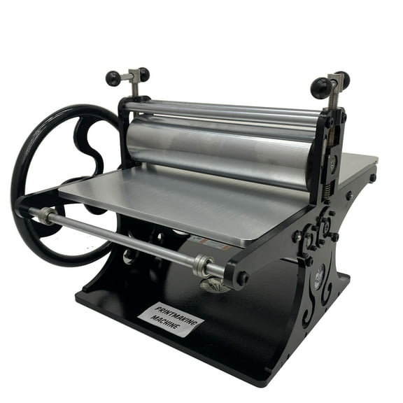Manual Slab Roller Machine Portable Printmaking Engraving Press Machine Table Size 13.1" x 19.7"