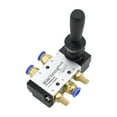 thumbnail image 3 of JISADER Pneumatic Manual Control Valve Good Sealing Easy to Use Lightweight Fittings PC12 02, 3 of 9