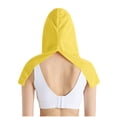 thumbnail image 3 of Haut à Capuche avec Protection Solaire pour Femmes, Manches 3/4, Col Rond, Séchage Rapide, Mode Décontractée, Vert Militaire, 3 of 7