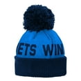 thumbnail image 2 of Kid's Winnipeg Jets NHL Jacquard Cuff Knit Pom Pom Toque, 2 of 2