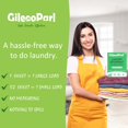 200loads Laundry Detergent Sheets Fragrance Free LiquidLess