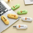thumbnail image 3 of Package Opener Cutter, Magnetic Retractable Letter Opener & Box Cutter,Small Cute Retractable Box Cutter for Letter & Package Cutting for Office, Home, 3 of 8