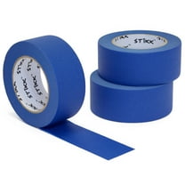 3 Roll Pack 2" x 60yd (48mm x 55m) STIKK Blue Painters Masking Finishing Tape