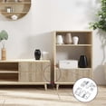 thumbnail image 3 of 10 piezas de soporte de montaje empotrado para muebles, conector de acero inoxidable, soportes de marco de montaje en pared, 3 of 3
