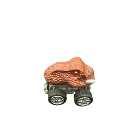 10 Pack Dino Truck, Pull Back Dinosaur Truck, Perfect for Racing, Playtime, Gifts, Party Favors, Everyday Fun, Pull It Back, Watch Them Zoom Forward to Delight Young Dino Enthusiasts, Bulk, Brown