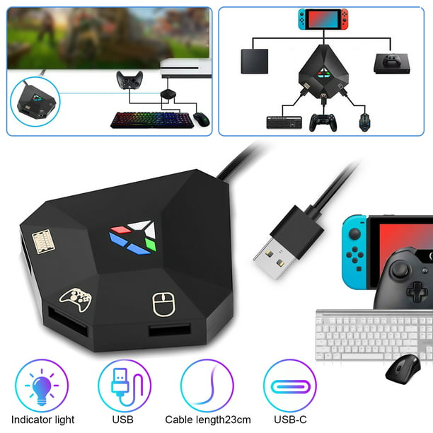 EEEkit Keyboard and Mouse Adapter Fit for Nintendo Switch