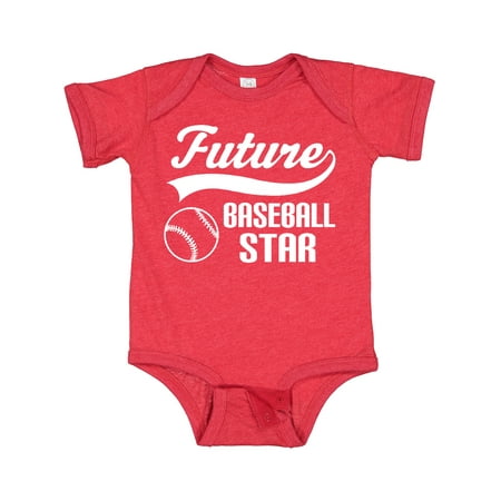 

Inktastic Future Baseball Star Gift Baby Boy Bodysuit