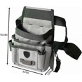 thumbnail image 2 of Tool Belt Pouch, Large Capacity Garden Tool Bag, Heavy Duty Waist Adjustable Work Pouch, 2 of 5