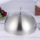thumbnail image 3 of Stainless Steel Steak Cover Teppanyaki Dome Dish Lid Anti Oil Splashing Food Cover Cooking Tool for Restaurant Home (26cm), 3 of 3