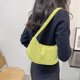 thumbnail image 5 of Bolso de hombro de pana para mujer a la moda bolsos de mano de color sólido (verde) Tmvgtek Oficina Multiescena Multifunción, 5 of 9