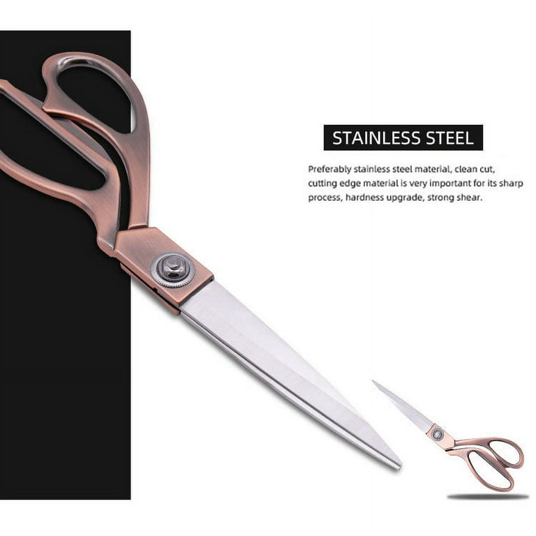Professional Tailor Scissors, Heavy Duty Sewing for Cutting Fabric