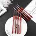 thumbnail image 1 of Detail Brush Set, Multi-Shaped Nylon Brushes for Acrylic, Oil, Watercolor, Gouac, 1 of 2