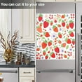 thumbnail image 6 of Strawberry Red Dishwasher Magnet Covers for The Front Magnetic Dishwasher Decorative Cover Home Cabinet Decals 23" x 26" Refrigerator Door Decor, 6 of 6