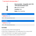 thumbnail image 2 of Strut Assembly - Compatible with 1995 - 1999 Chevy Monte Carlo 1996 1997 1998, 2 of 2