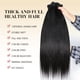 thumbnail image 4 of Hair Bundles IQOMOQ Brazilian Ltraight 16A 26 cm, color negro natural, 4 of 6