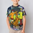 thumbnail image 2 of Scooby Doo Kid's T-Shirt Short Sleeve T-Shirt Tops Summer Tee Shirt for Boys Girls 140CM, 2 of 8