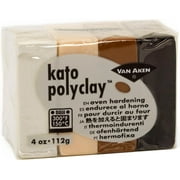 Kato Polyclay 2oz 4-Color Set-Neutral-White, Beige Flesh, Brown & Blck