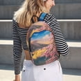 thumbnail image 7 of Balery Cherry Blossoms Vintage Canvas Backpack for Men and Women - Large Capacity, Durable Travel Laptop Bag for School, Work, Hiking, and Outdoor Activities, 7 of 7