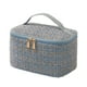 thumbnail image 3 of Bolsa de maquillaje con cremallera, estuche grande para cosméticos para mujeres y niñas, bolsa portátil multifunción, bolsa de viaje para baño, bolsa Azul, 3 of 8