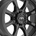 thumbnail image 4 of 18x9 Motiv Off Road 427B Glock Gloss Black W/Lip Logo Wheel 6x5.5/6x135 (18mm) Fits select: 2004-2023 FORD F150, 1999-2023 CHEVROLET SILVERADO, 4 of 5