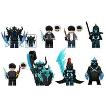 8 Pcs Action Figures Building Blocks Toys Set, Collectible 1.77 Inchs Minifigures Building Kits Awesome Gift for Kids Fans of the Character Building Toys