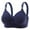 Blue, variant on Everyday Bras for Women 36 C plus Size Sports Bra Womens Compression Sports Bra Womens Bra Wireless Keyhole Bra Womens Bras Push up plus Size High Support Sports Bras Compression Bra for Pink 46