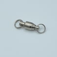 thumbnail image 3 of Conector giratorio de rodamiento de bolas de 20 piezas, equipo de Terminal de pesca rodante (tamaño 5), 3 of 4
