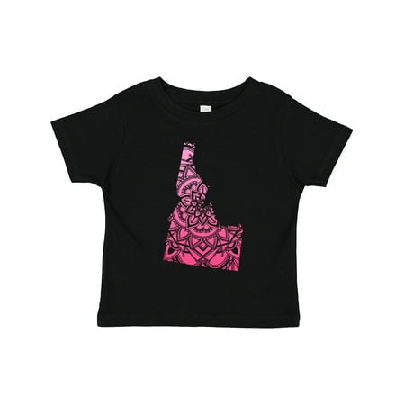 

Inktastic Idaho Silhouette Mandala Gift Toddler Boy or Toddler Girl T-Shirt