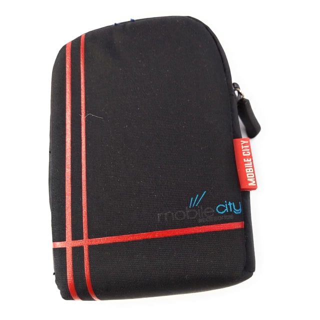 Funda Universal Para Cámara O Celular Fun And Fashion Negro Mobilecity Vertical