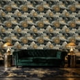 thumbnail image 3 of Boho Peel and Stick Wallpaper Celestial Dance Antique Aesthetic Radiant Moons 23.6in x 9.8ft Self Adhesive Removable Wall Paper Renter Friendly Wall Covering for Kids Room Bedroom Nursery Cabinet, 3 of 8