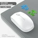 thumbnail image 1 of Ratón inalámbrico Bluetooth recargable - Blanco, 1 of 2