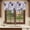 Purple, variant on Boho Purple Flowers Valances for Windows, Decorative Rod Pocket Window Valance Curtains, Spring Floral Botanical Patchwork Vintage Short Curtain Drapes for Living Room, 2 Panels, 42" W x 12" L