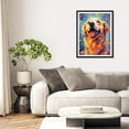 thumbnail image 2 of DIY 5D Diamond Painting Kit (for Adults) Diamond Painting "Dog, Golden Retriever" - Full Diamond Crystal Rhinestone Embroidery Craft Kit, Can be Used as Gift, Wall Decoration, 2 of 6