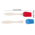 thumbnail image 2 of JUNWELL Basting Brush for Cooking Silicone Baking BBQ Bakeware Cake Pastry Bread Oil Cream Cooking Basting Brush, 2 of 7