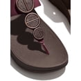 thumbnail image 5 of Fitflop Women's Halo Metallic-Trim Toe-Post Sandals, 5 of 6