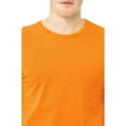 thumbnail image 3 of X RAY JEANS Mens Basic Crewneck Short Sleeve T-Shirt, Tangerine, 2XL, 3 of 5