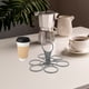 thumbnail image 4 of Portavasos giratorio plegable para 6 tazas, portavasos creativo, portavasos plegable para bebidas, cerveza, accesorios para bebidas, 4 of 7